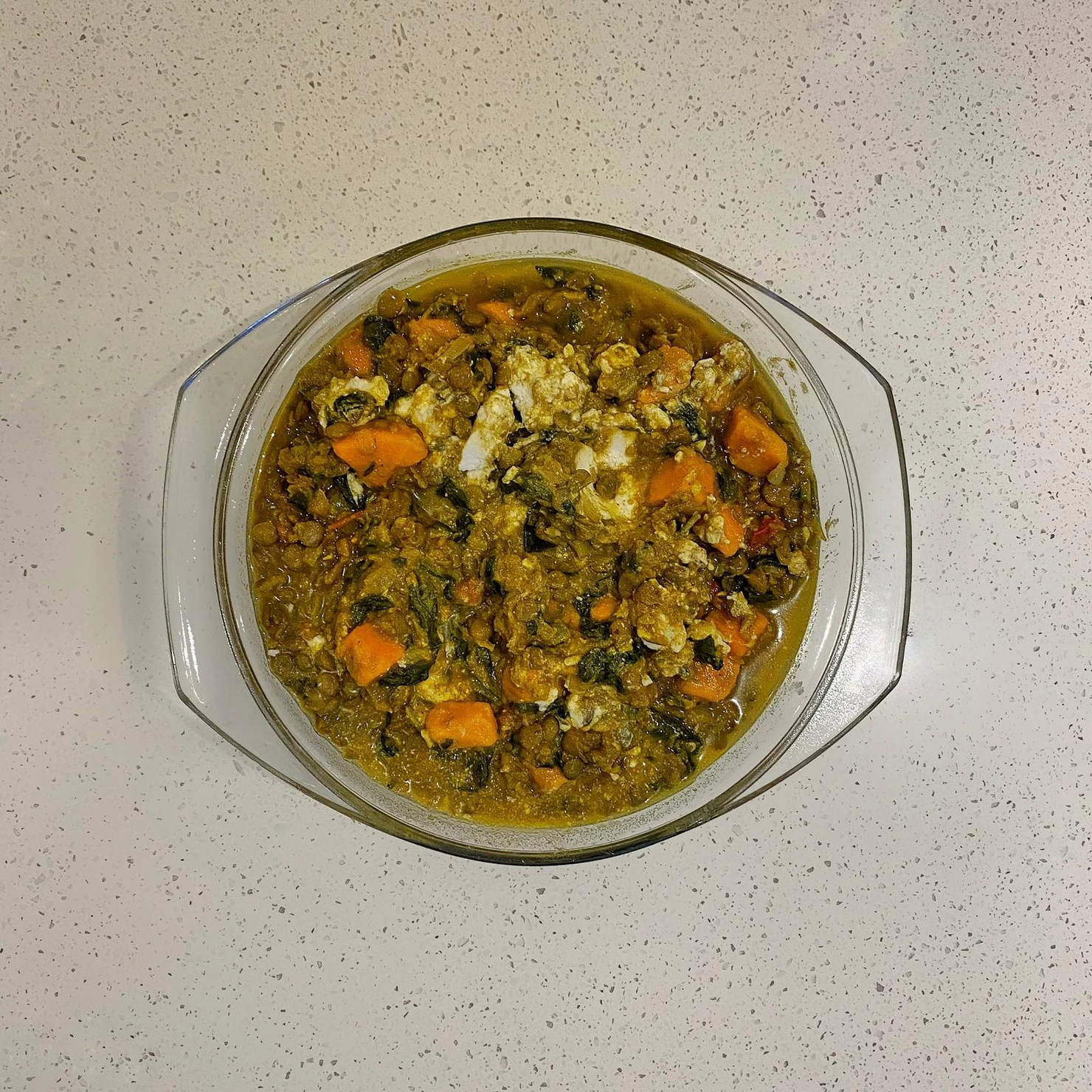 Indian Kale with Chicken & Sweet Potato