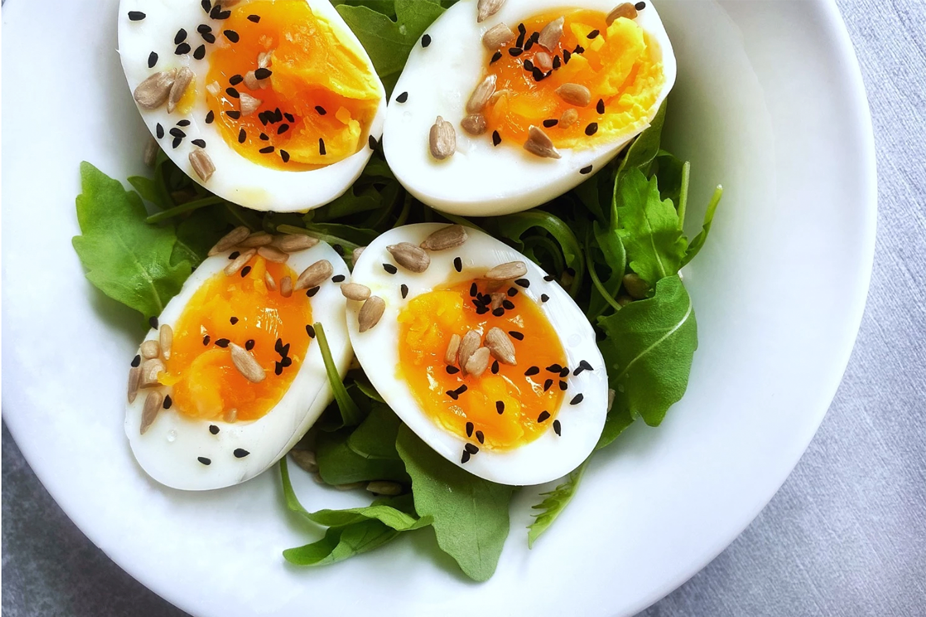 Healthy Eggs & Salad recipe